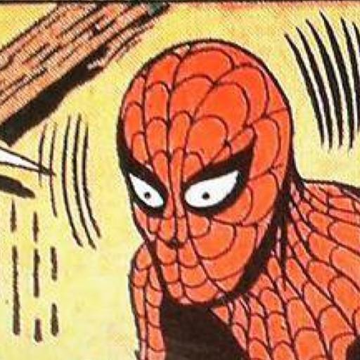 Shocked Spider-Man sticker