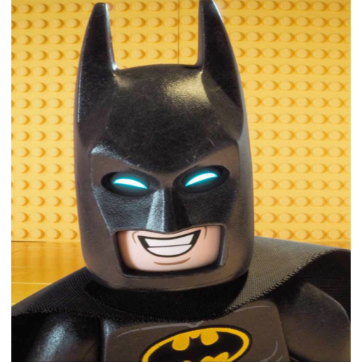 The Bat-Smile sticker